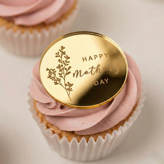 Mini cake topper Happy mother's day racimo