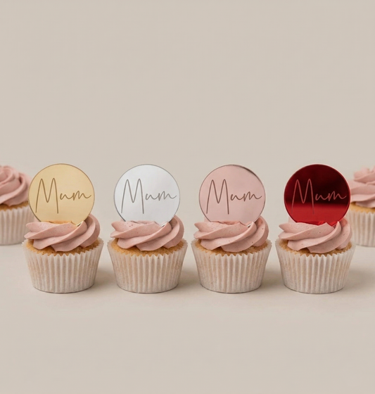 Mini cake topper Mom